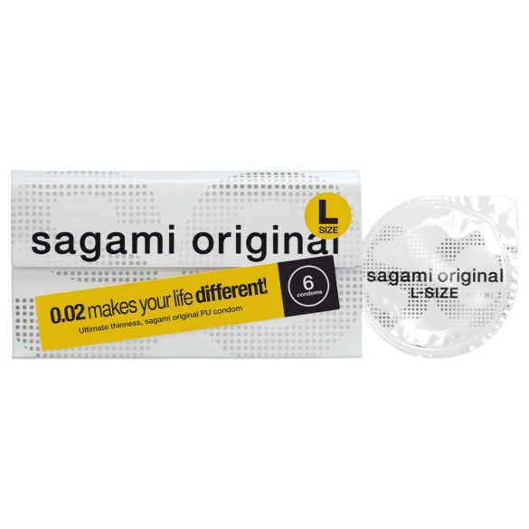 Sagami Original L - prezerwatywy - 58mm (6szt.)