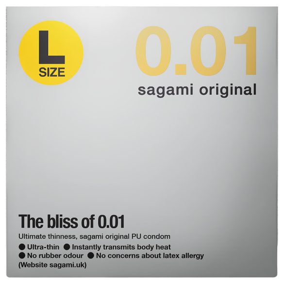 Sagami Original 0,01 L - prezerwatywa - 58mm (1 szt.)