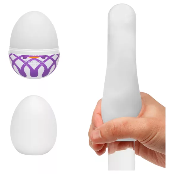 TENGA Egg Mesh - jajko masturbator (1 szt.)
