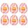 TENGA Egg Tube - jajkowaty masturbator (6 szt.)