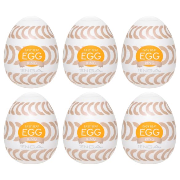 TENGA Egg Ring - zestaw masturbatorów (6 szt.)