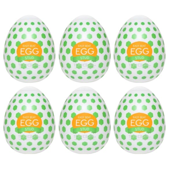 TENGA Egg Stud - zestaw masażerów (6 szt.)