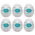 TENGA Egg Wavy II - Zestaw masturbatorów (6 szt.)