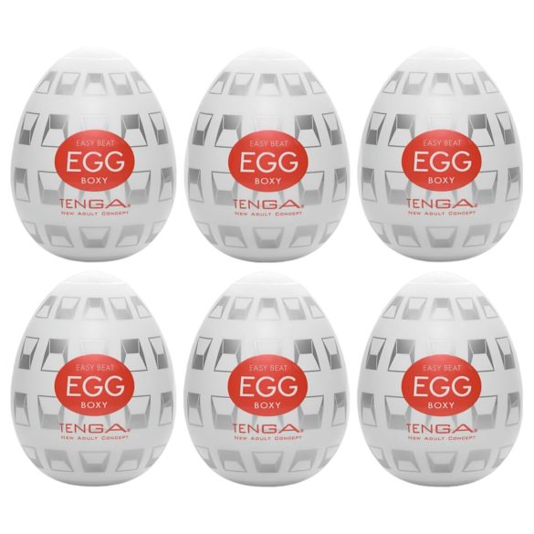 TENGA Egg Boxy - zestaw 6 jajek do masturbacji