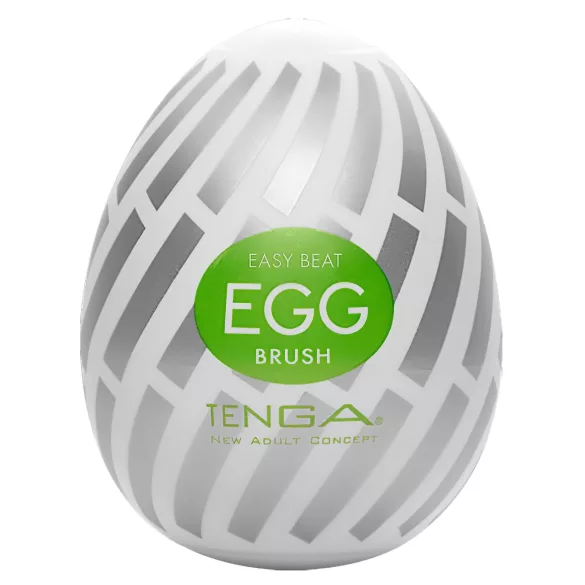 TENGA Egg Brush - masturbator jajko - teksturowane wnętrze - 1 sztuka