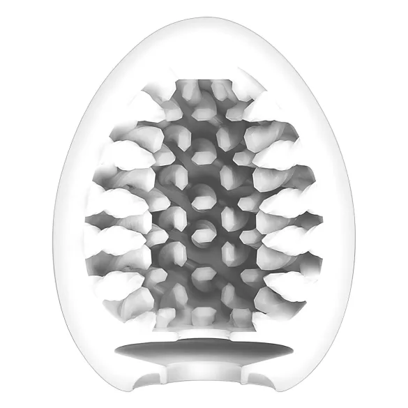 TENGA Egg Brush - masturbator jajko - teksturowane wnętrze - 1 sztuka