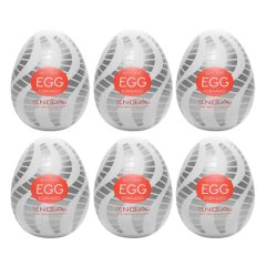 TENGA Egg Tornado - jajko do masturbacji (6 sztuk)