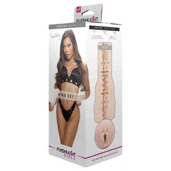 Fleshlight Vina Sky Exotica - realistyczna sztuczna wagina (naturalna)