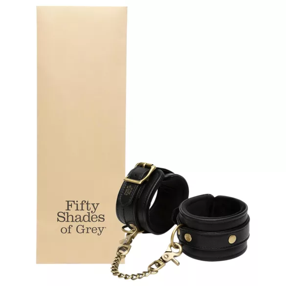 Fifty Shades of Grey - Bound to You - kajdanki na kostki - czarne