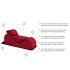 Liberator Esse Lounger - wszechstronna sofa erotyczna (czarna)