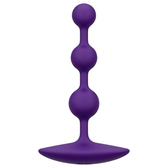 ROMP Amp - koralikowy analny dildo (fioletowy)