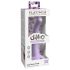 Dillio Curious Five - przyssawkowe dildo (15cm) - fioletowe