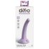 Dillio Curious Five - przyssawkowe dildo (15cm) - fioletowe