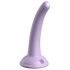 Dillio Curious Five - przyssawkowe dildo (15cm) - fioletowe