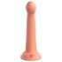 Dildon Secret Explorer z żołędziem (17cm) - pomarańczowy