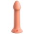 Dillio Big Hero - przyssawka silikonowy dildo (17 cm) - pomarańczowy