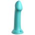 Dillio Big Hero - przyssawkowy dildo (17cm) - turkusowy