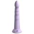 Dillio Slim Seven - fioletowy stymulujący dildo z przyssawką (20 cm)