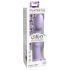 Dillio Wielka Ósemka - silikonowy dildo z przyssawką (21cm) - fioletowy