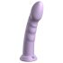 Dillio Wielka Ósemka - silikonowy dildo z przyssawką (21cm) - fioletowy