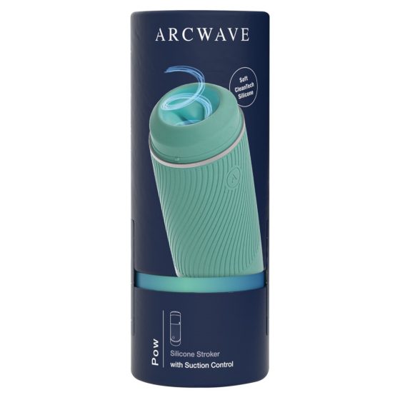 Arcwave Pow - ręczny masturbator ssący (zielony)