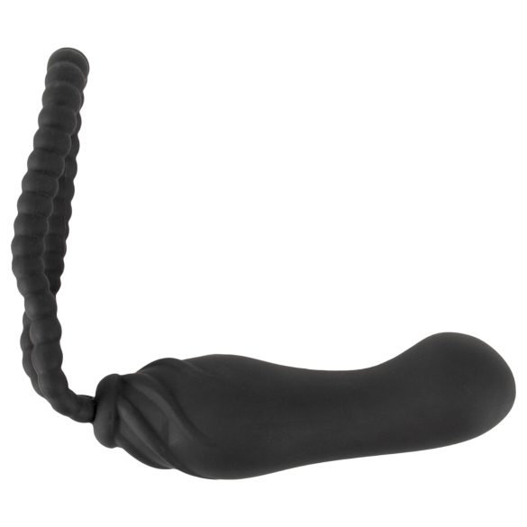 Czarny Aksamit Perfekcyjne Dopasowanie - strap-on (czarny)