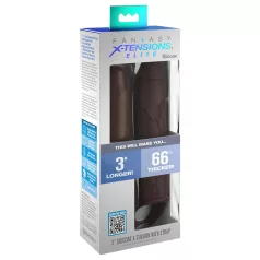   Pipedream - X-TENSION Elite 3 - pierścieniowa nakładka na penisa (brązowa)