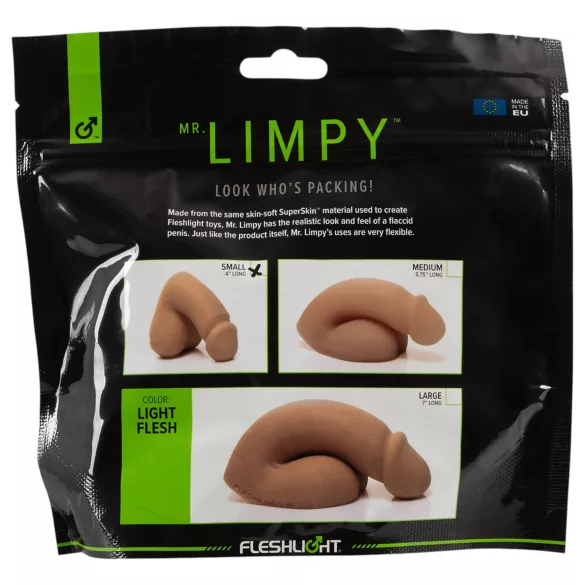 Mr. Limpy - mini realistyczny dildo - cielisty