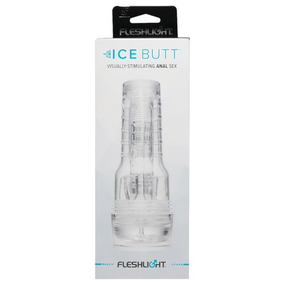 Fleshlight Ice Butt - masturbator analny - przezroczysty