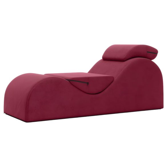 Liberator Esse Lounger - rozkładana sofa miłości 3w1 (czerwona)