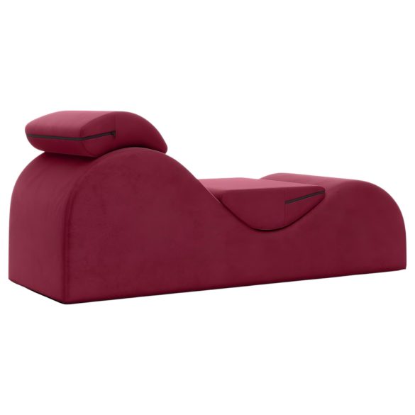 Liberator Esse Lounger - wielofunkcyjna sofa erotyczna - 3 części (czerwona)