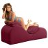 Liberator Esse Lounger - rozkładana sofa miłości 3w1 (czerwona)
