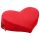 Liberator Heart Wedge - czerwono-sercowa poduszka erotyczna
