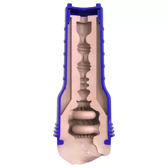 Fleshlight Boost Bang - masturbator waginalny - realistyczny - cielisty