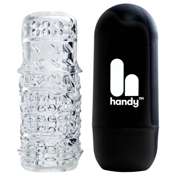 The Handy TrueGrip Gen 2 - przezroczysty masturbator