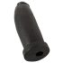 Realistixxx Real Giant - mega dildo - 30 cm (czarny)