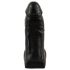 Realistixxx Real Giant - dildo z jądrami - 22 cm (czarny)