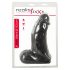 Realistixxx Real Giant - dildo z jądrami - 22 cm (czarny)