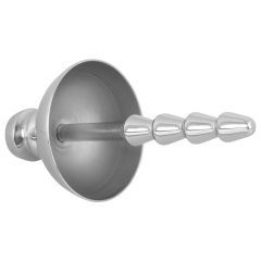 Penisplug - metalowy rozszerzacz cewki moczowej (srebrny)