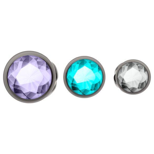 Anos - zestaw metalowych korków analnych