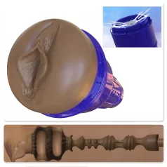   Fleshlight Boost Bang - masturbator wagina realistyczna - brązowy