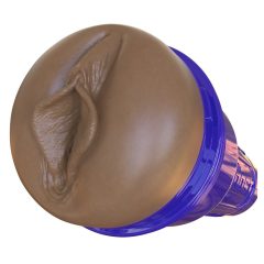   Fleshlight Boost Bang - realistyczny masturbator sztucznej cipki (brązowy)
