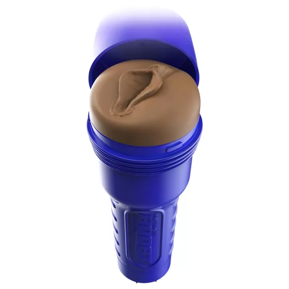 Fleshlight Boost Bang - masturbator wagina realistyczna - brązowy