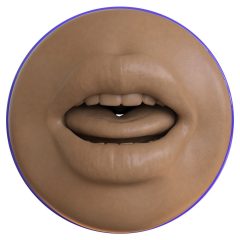   Fleshlight Boost Blow - realistyczny masturbator ustny (brązowy)