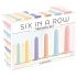 Six in a Row - Zestaw Trener Dildo - 6 sztuk (kolorowe)