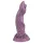 Beasty Cocks - dildo alien - realistyczny kształt - silikon, fioletowy
