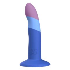   ROMP Piccolo - elastyczne silikonowe dildo (niebiesko-fioletowe)