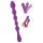 You2Toys - Kuliste, elastyczne dildo analne (fioletowe)