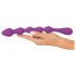 You2Toys - Kuliste, elastyczne dildo analne (fioletowe)
