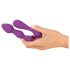 You2Toys - Kuliste, elastyczne dildo analne (fioletowe)